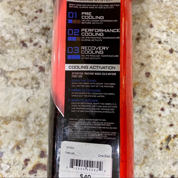 Sweat / Cooling Towel NWT - Picture 2 of 3